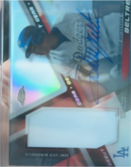 2020 Topps Dynasty Baseball #BDA-GL Gavin Lux — front