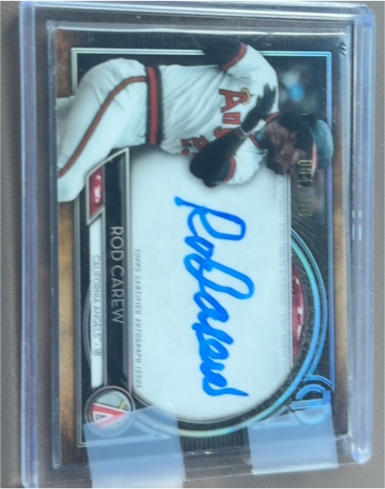 2020 Topps Tribute #134 Rod Carew — front