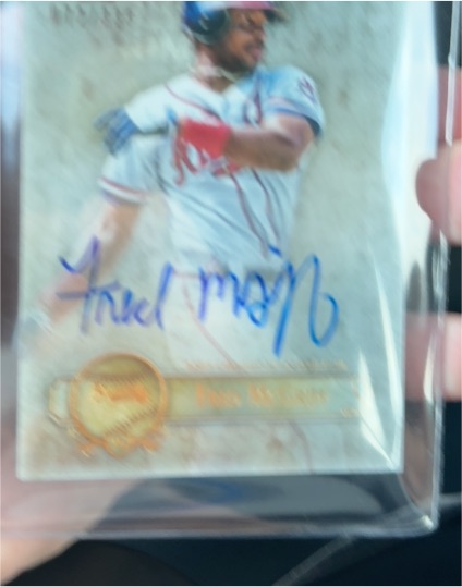 1993 Topps Five Star #TT Fred McGriff — front