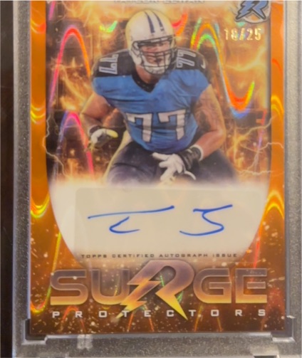 2025 Topps Resurgence Surge Protectors #SPS-JT Joe Thomas — front