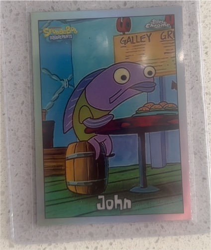 2025 Topps Chrome SpongeBob SquarePants #102 John — front