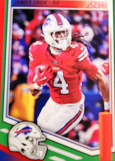 1994 Score #22 Andre Reed — front