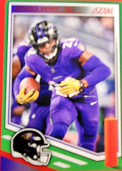 2025 Panini Score #297 Baltimore Ravens Player — front