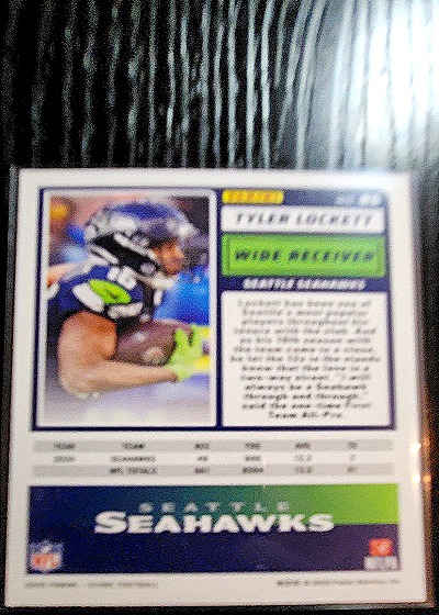 2024 Panini Prizm #16 Tyler Lockett — back