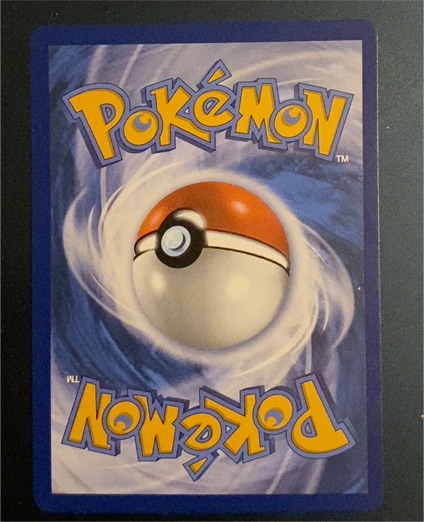 1999 Pokémon Base Set Card Back — front