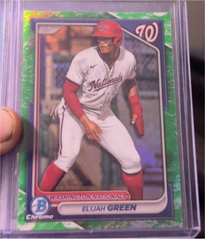 2024 Bowman Chrome Prospects #BCP-72 Elijah Green — front