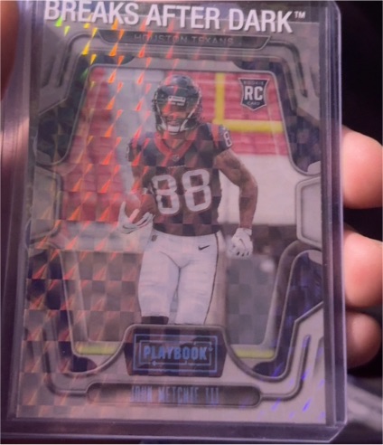 2022 Panini Playbook #117 John Metchie III — front
