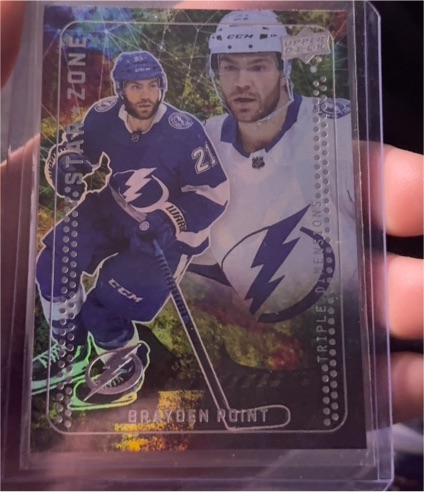 2023-24 Upper Deck Series 1 #SZ-25 Brayden Point — front