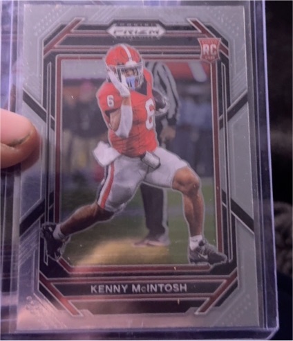 2023 Panini Prizm Draft Picks #120 Kenny McIntosh — front