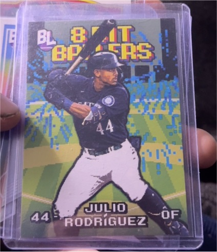 2023 Topps Big League 8-Bit Ballers #8B-15 Julio Rodriguez — front