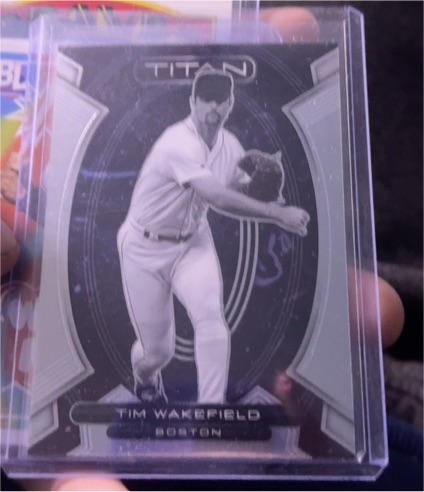 2023 Panini Chronicles Titan #13 Tim Wakefield — front