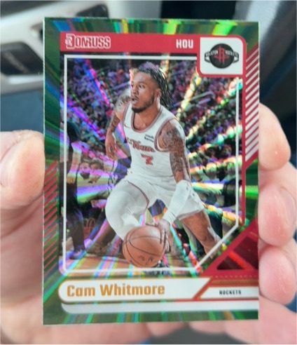 2024-25 Donruss #167 Cam Whitmore — front