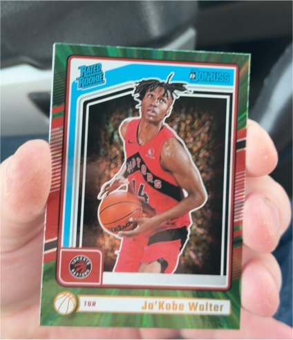 2024-25 Donruss #231 Ja'Kobe Walter Rated Rookie — front