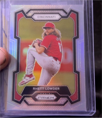 2024 Panini Prizm #65 Rhett Lowder — front