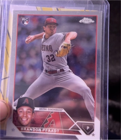 2023 Topps Chrome Update #USC156 Brandon Pfaadt — front