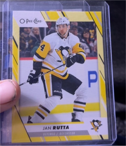 2023-24 O-Pee-Chee #84 Jan Rutta — front