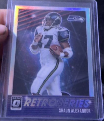 2021 Donruss Optic #RS-SA Shaun Alexander — front