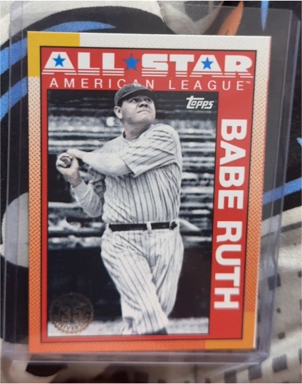 2025 Topps Series 2 Babe Ruth 35th Anniversary All Star #90AS-41 — front