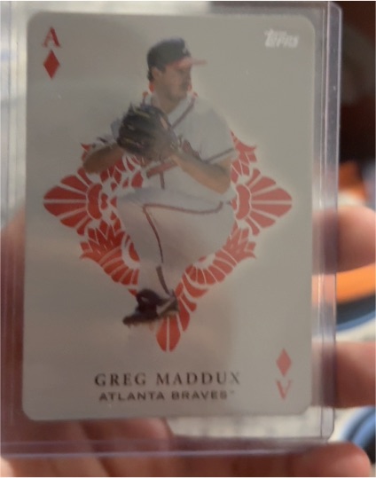 2023 Topps Series 1 All Aces #AA-3 Greg Maddux — front