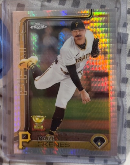 2025 Topps Chrome #300 Paul Skenes — front