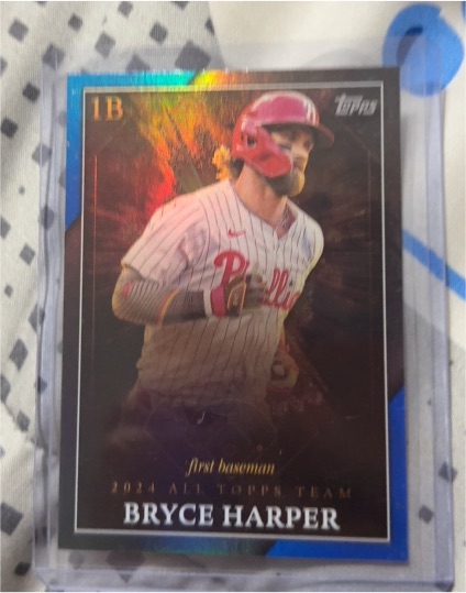 2025 Topps Series 1 - 2024 All-Topps Team #ATT-5 Bryce Harper — front