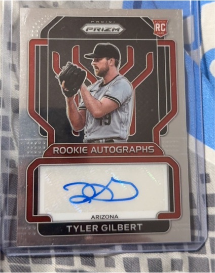 2022 Panini Prizm Rookie Autographs #RA-TG Tyler Gilbert — front