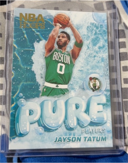 2024-25 Panini NBA Hoops #2 Pure Players Jayson Tatum — front