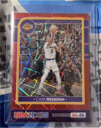 2024-25 Panini NBA Hoops #24-25 Cam Reddish — front
