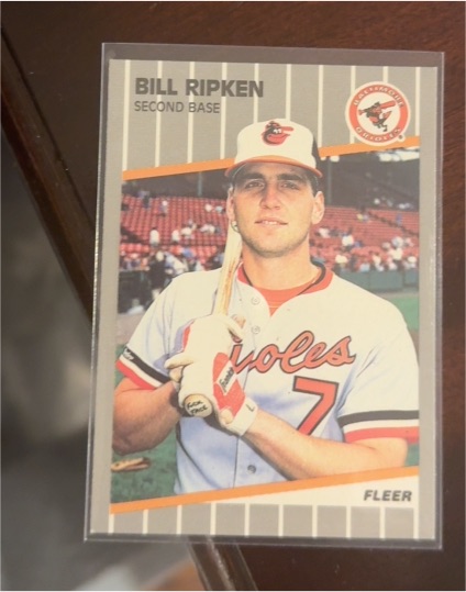 1989 Fleer #616 Bill Ripken — front