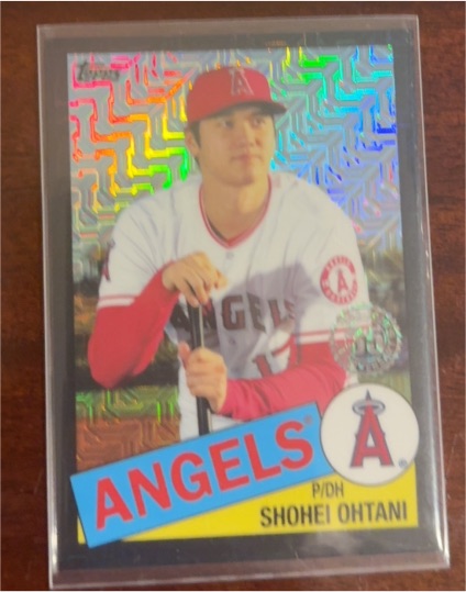 2020 Topps Chrome #85C-2 Shohei Ohtani — front
