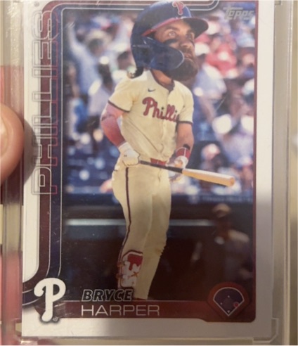 2025 Topps Series 1 #250 Bryce Harper — front