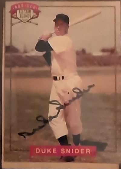 1984 Donruss Baseball Duke Snider — front