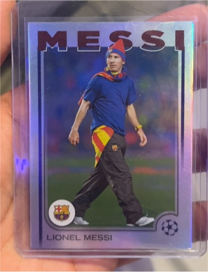 Unknown Lionel Messi Barcelona Soccer Card — front