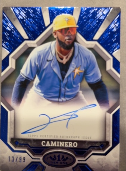 2024 Topps Tier One #T1-WF Wander Franco — front