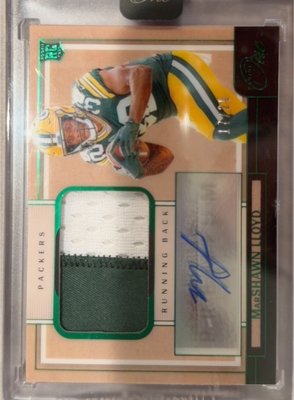 2024 Panini One #124 Marshawn Lloyd — front
