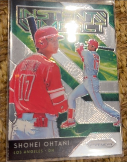 2019 Panini Prizm Instant Impact #II-4 Shohei Ohtani — front
