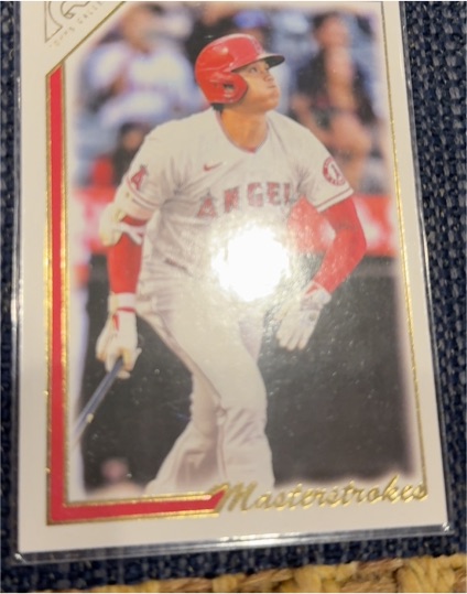 2022 Topps Gallery Masterstrokes #MS-9 Shohei Ohtani — front