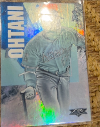 2019 Topps Fire #1 Shohei Ohtani — front