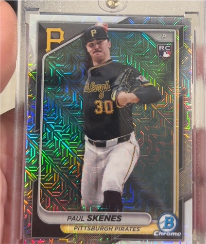 2024 Bowman Chrome #31 Paul Skenes — front