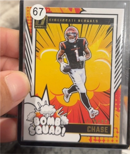 2024 Panini Donruss #32 Ja'Marr Chase Bomb Squad — front