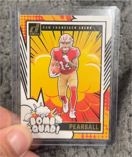 2024 Panini Donruss #15 Ricky Pearsall Bomb Squad Rookie — front
