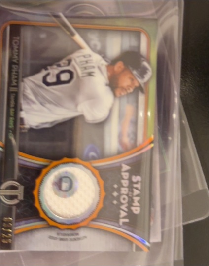 2024 Topps Stamp Approval #SA-TP Tony Plank — front