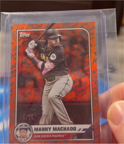 2025 Topps All-Star Game #92 Manny Machado — front