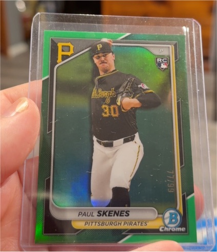 2024 Bowman Chrome #31 Paul Skenes — front