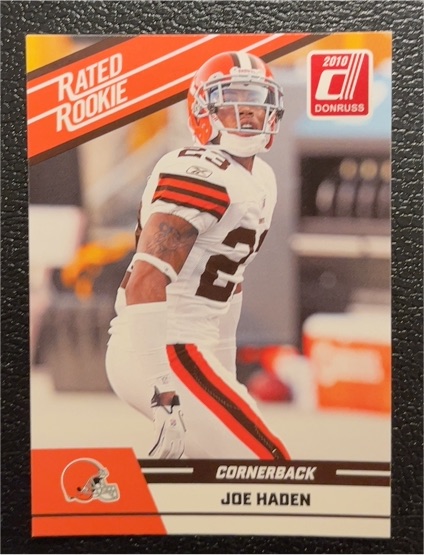 2010 Donruss Rated Rookie #53 Joe Haden — front