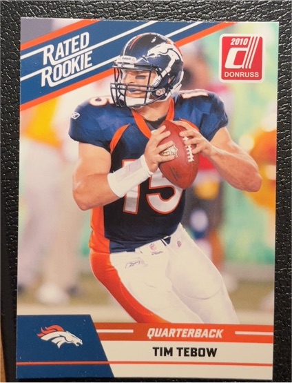 2010 Donruss Rated Rookie #95 Tim Tebow — front