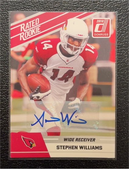 2010 Donruss Rated Rookies Autographs #92 Stephen Williams — front