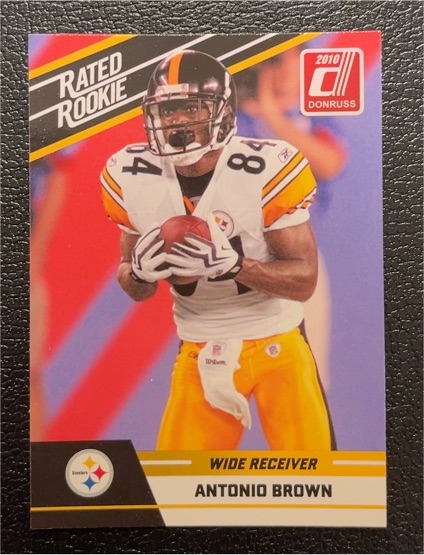 2010 Donruss #6 Antonio Brown — front