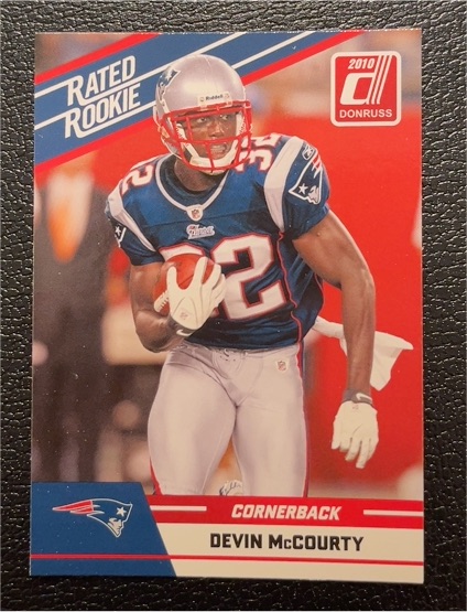 2010 Donruss #30 Devin McCourty — front