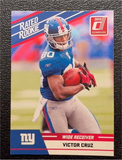 2010 Donruss #100 Victor Cruz — front